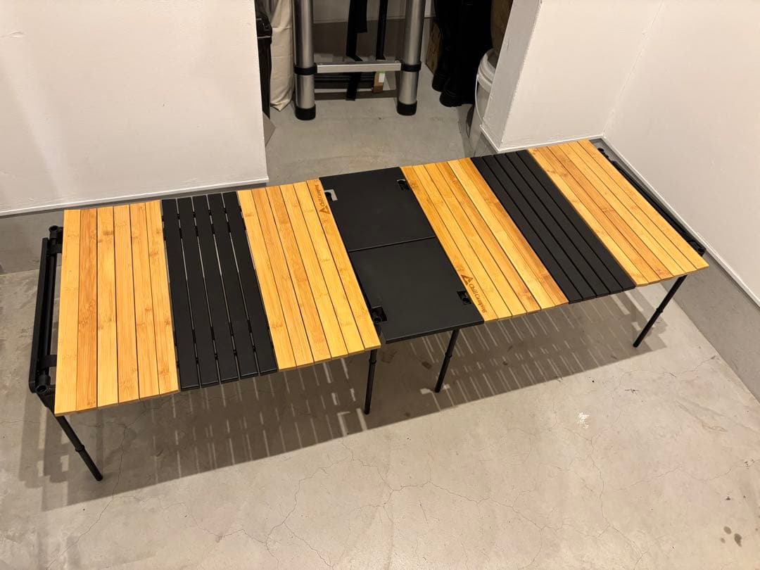 ChillCamping ウッドテーブル コンパクト収納 - メルカリ