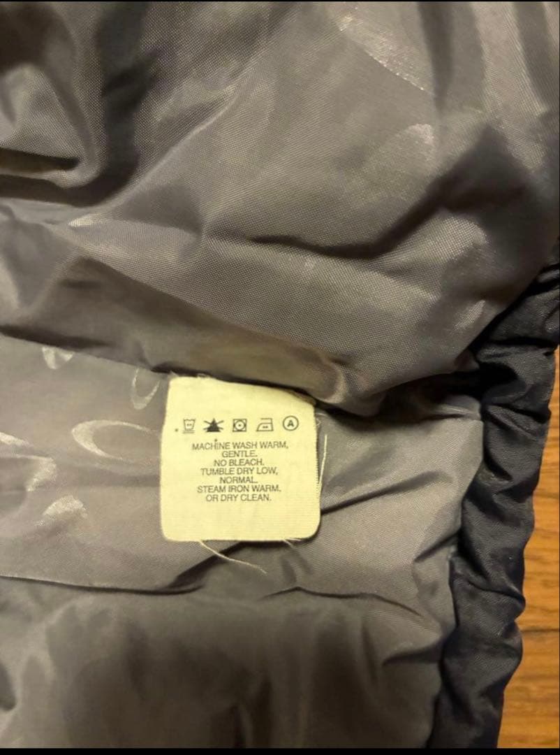 00s oakley ランダムステッチ ダウンジャケット archive