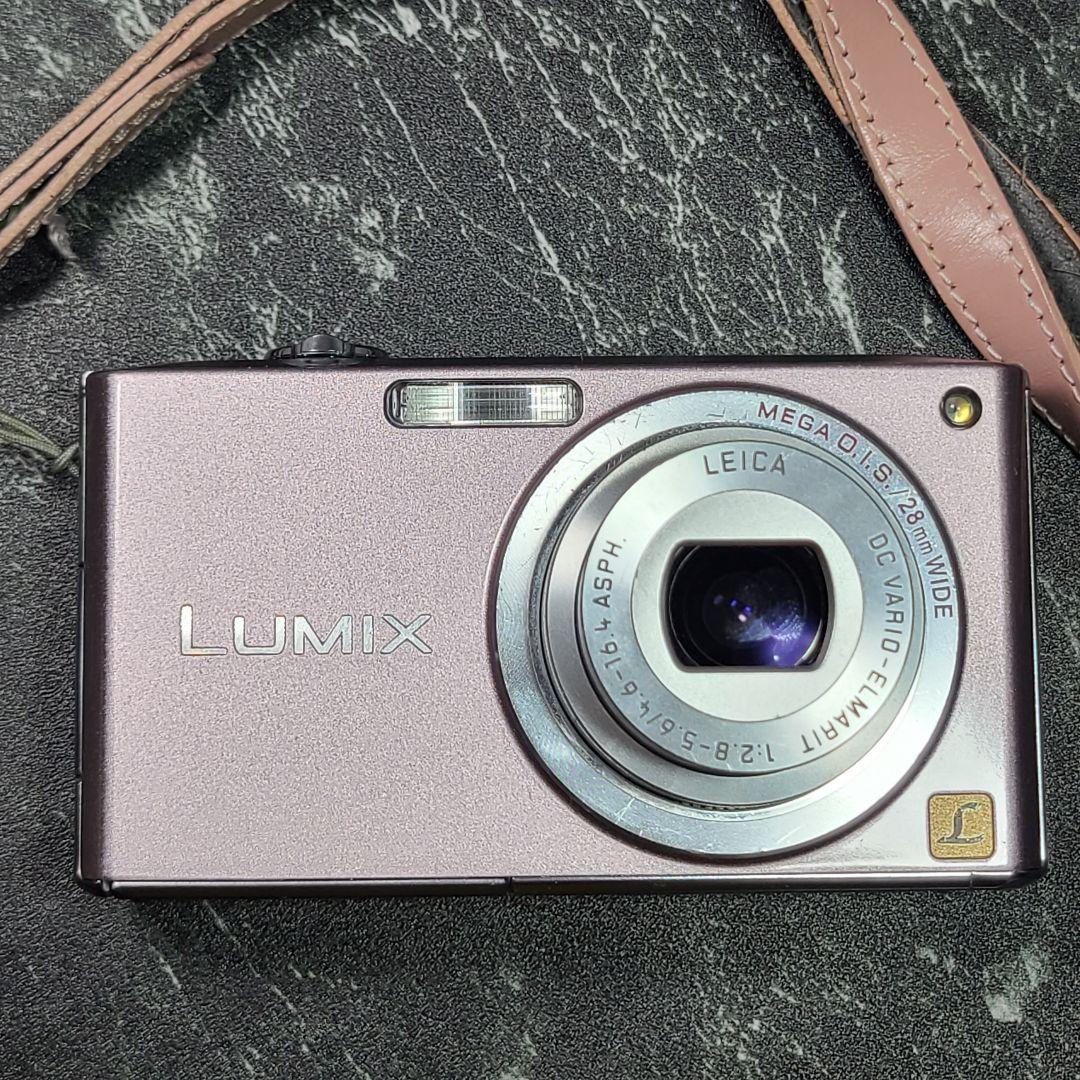 付属品完備【Panasonic】DMC-FX33-P　デジタルカメラ　ピンク