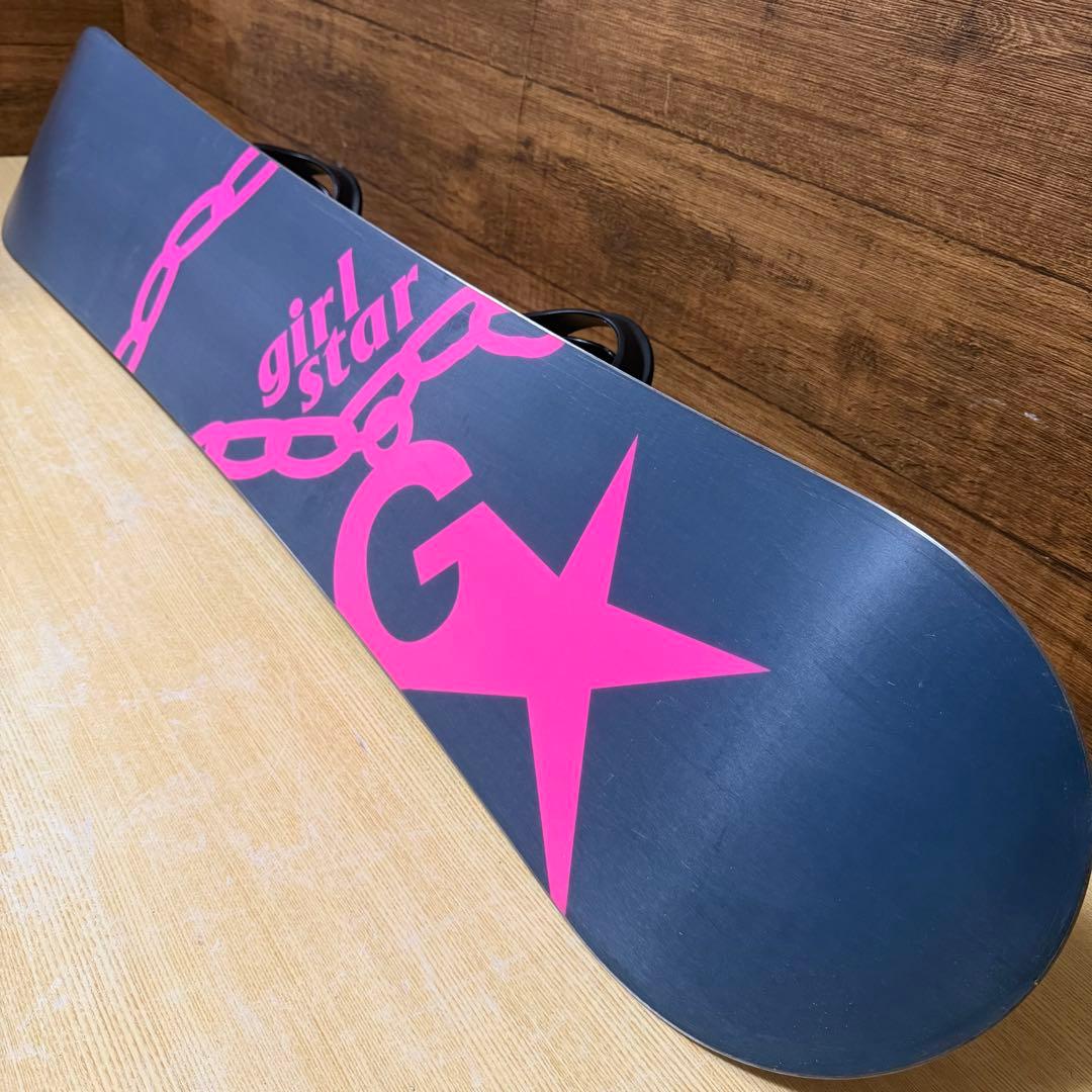 美品　GIRL STAR　初心者オススメ　レディース　スノーボード 2点セット