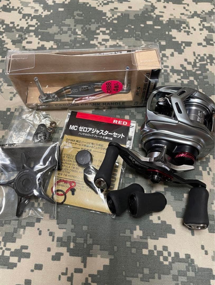 ダイワ アルファスALPHAS SVTW 800S-HL SLP カスタム