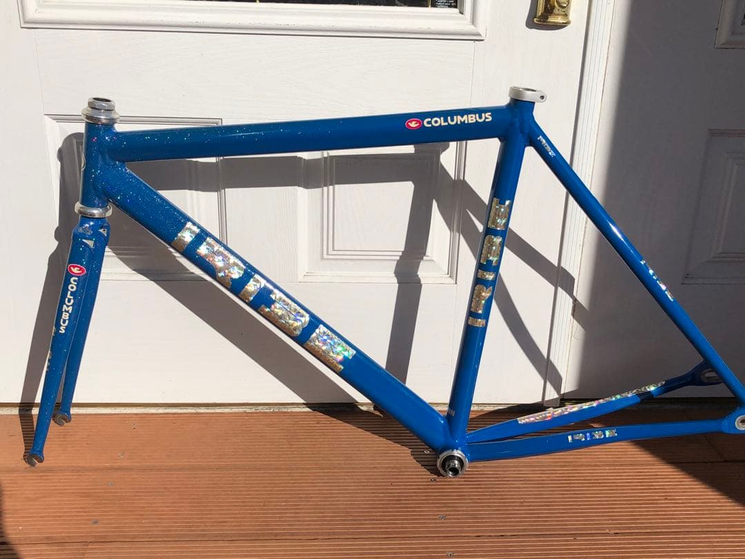 IRIBE SUPERSPRINT PIST 510mm ブルーラメ　超美品