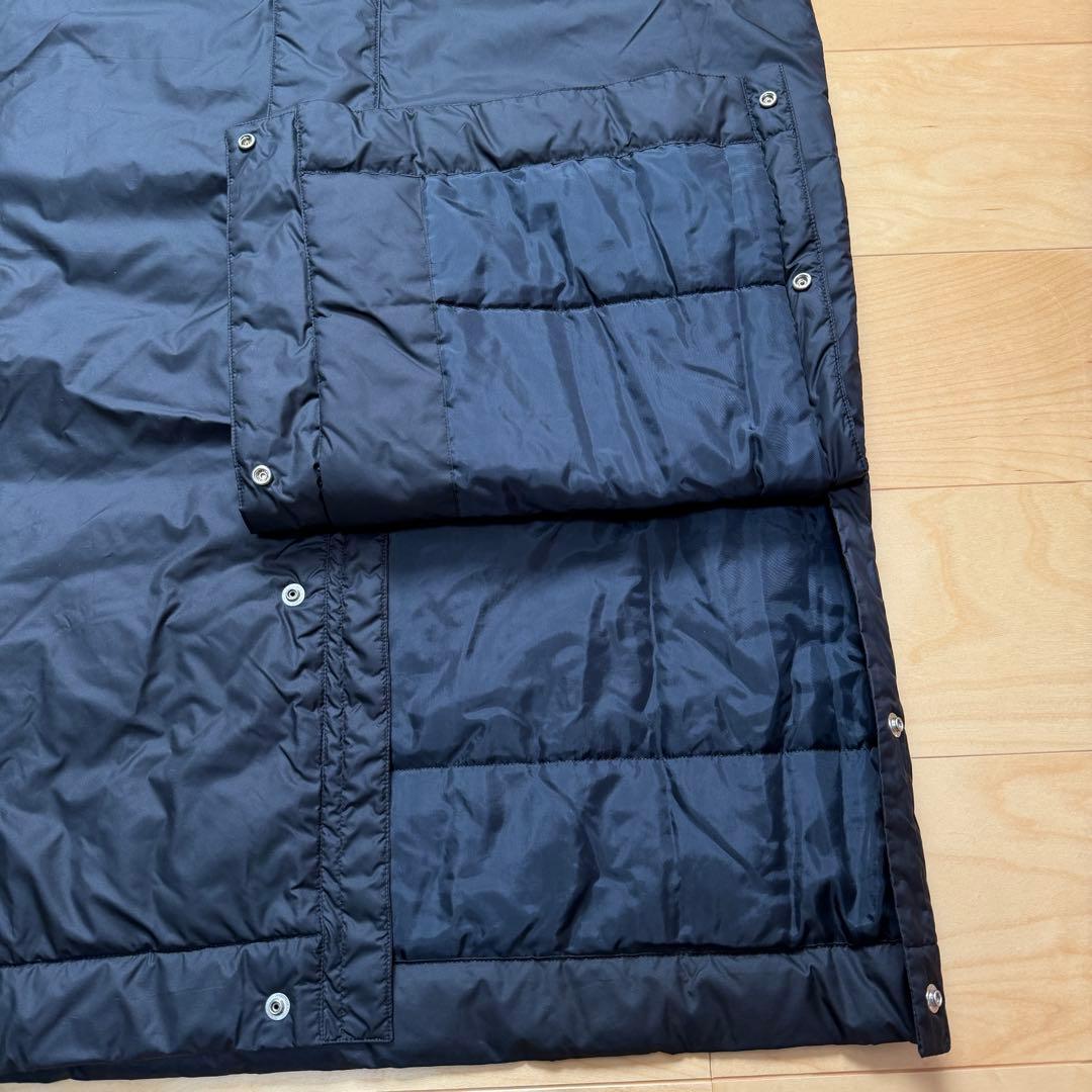 adidas ベンチコート　中綿コート　スーパーロング　防寒　黒ブラック　L新品