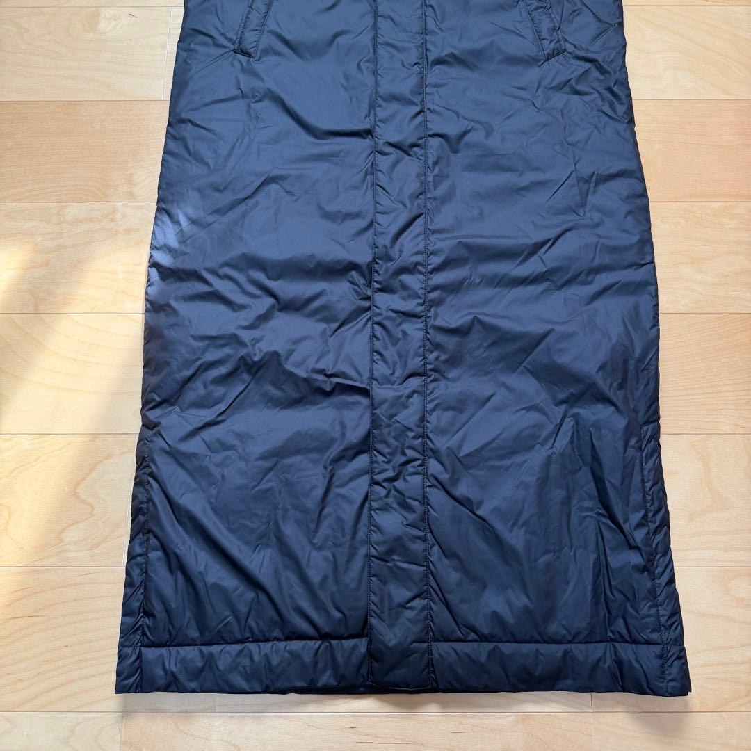 adidas ベンチコート　中綿コート　スーパーロング　防寒　黒ブラック　L新品