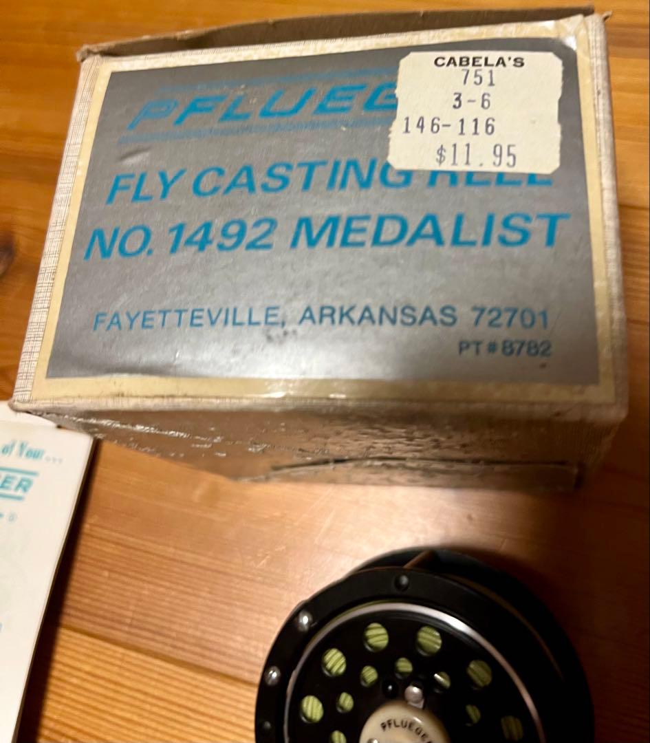 美品! フルーガー　メダリスト　1492 モデルDA フライリール