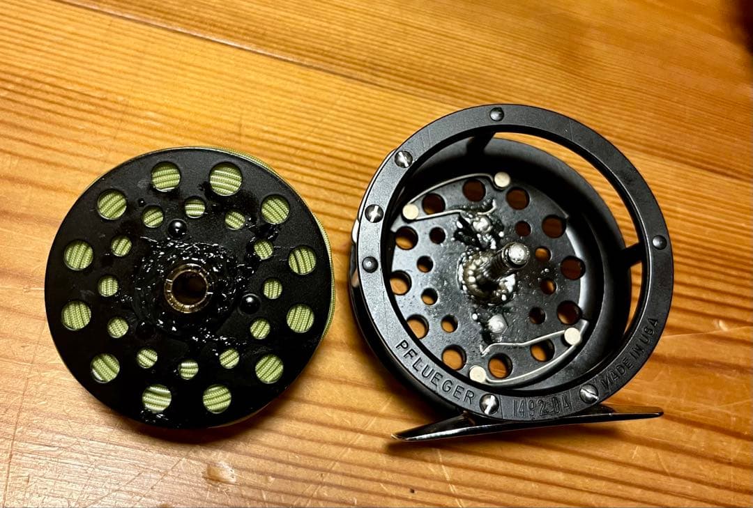 美品! フルーガー　メダリスト　1492 モデルDA フライリール