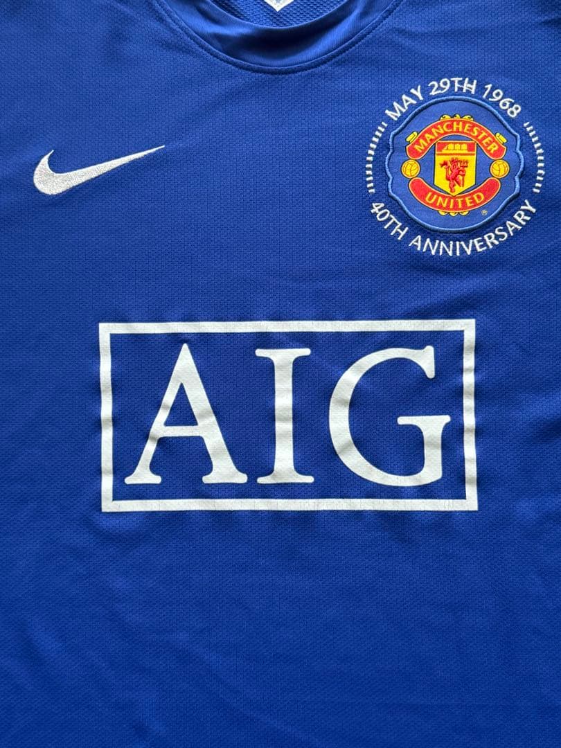 【nike/ナイキ】08-09 マンチェスターユナイテッド サードユニフォーム