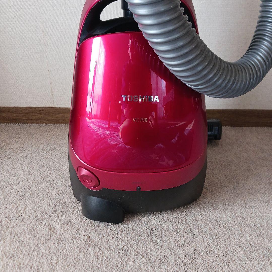 東芝VC-PJ9(R)紙パック式掃除機　　 稼働品　　2022年製