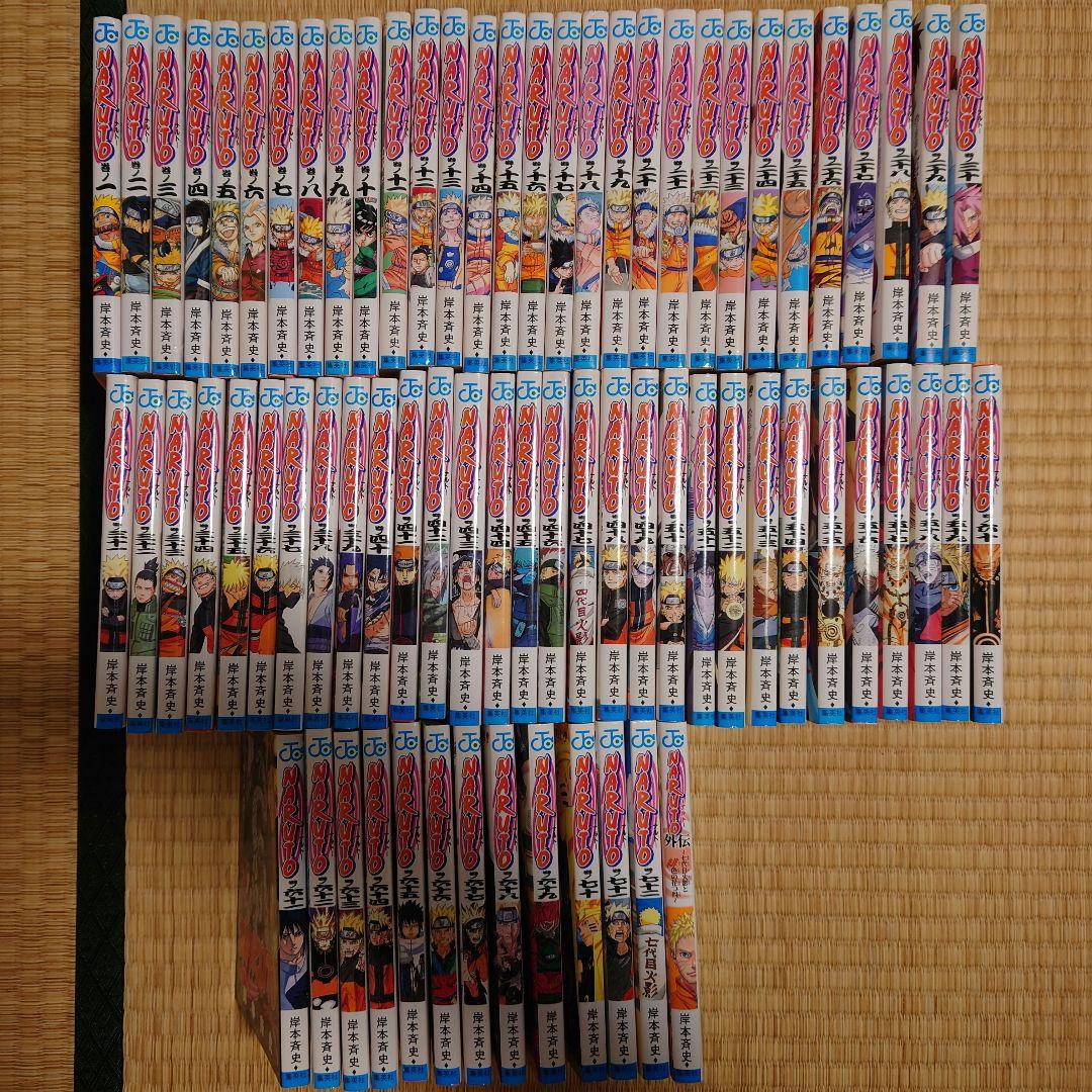 ナルト 全72巻セット ＋外伝1冊 合計73冊 - メルカリ