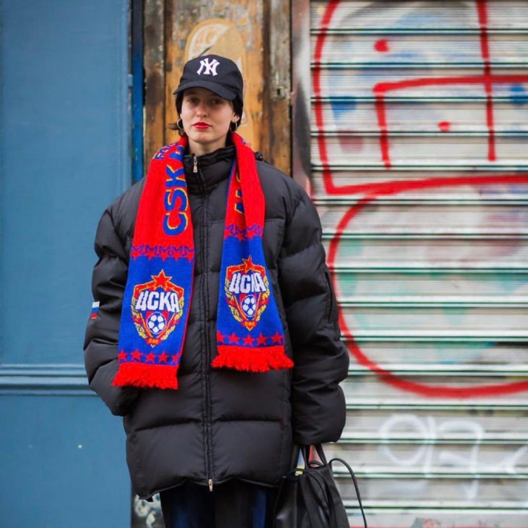 90s’VINTAGE SASKATCHEWAN ROUGHRIDERSマフラー