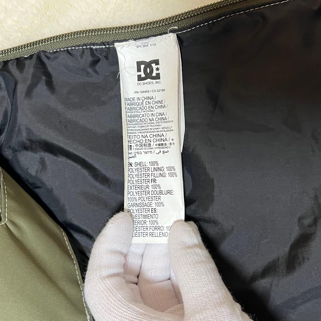 DC シューズ スノーボードウエア レディース ジャケット カーキ Sサイズ