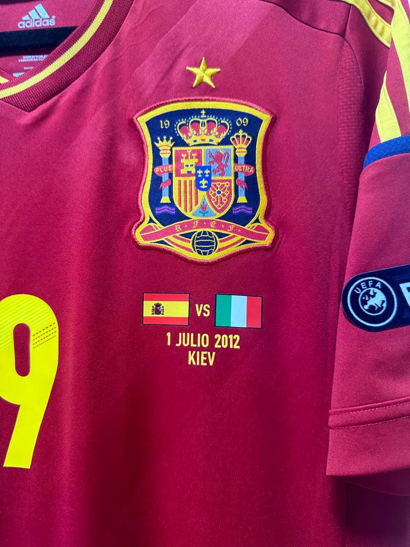 スペイン代表　EURO 2012 決勝戦ユニフォームTORRES 9