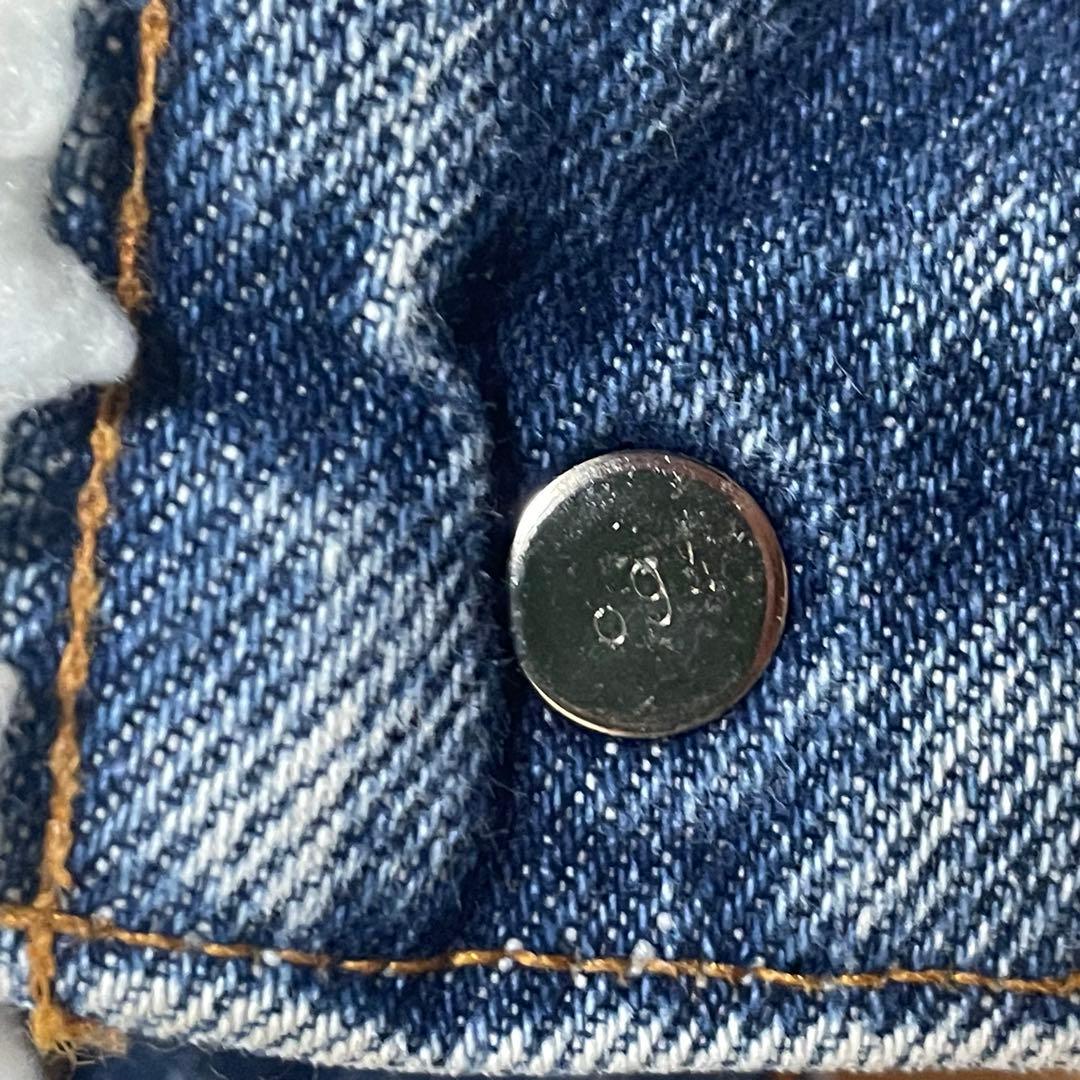 80s USA製 リーバイス デニムボアジャケット 70609-0218 4th