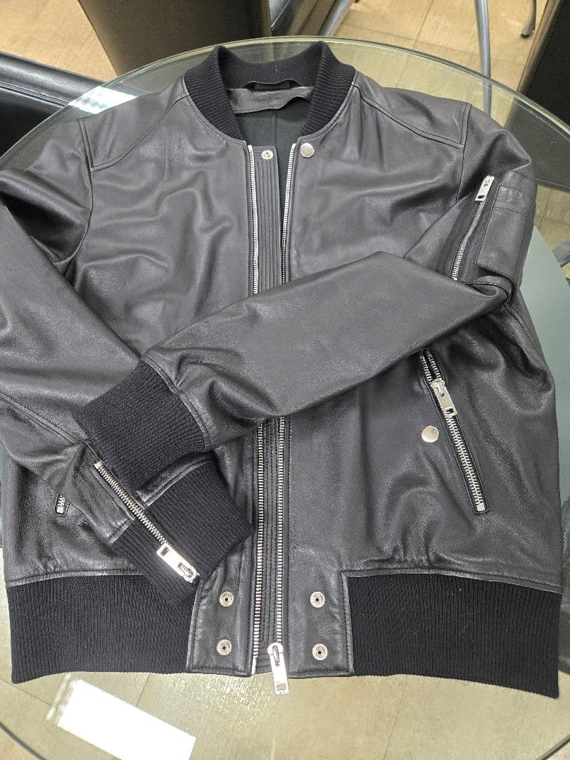 T*n様 Diesel MA-1　羊革　L-ABBOTT GIACCA　　XL