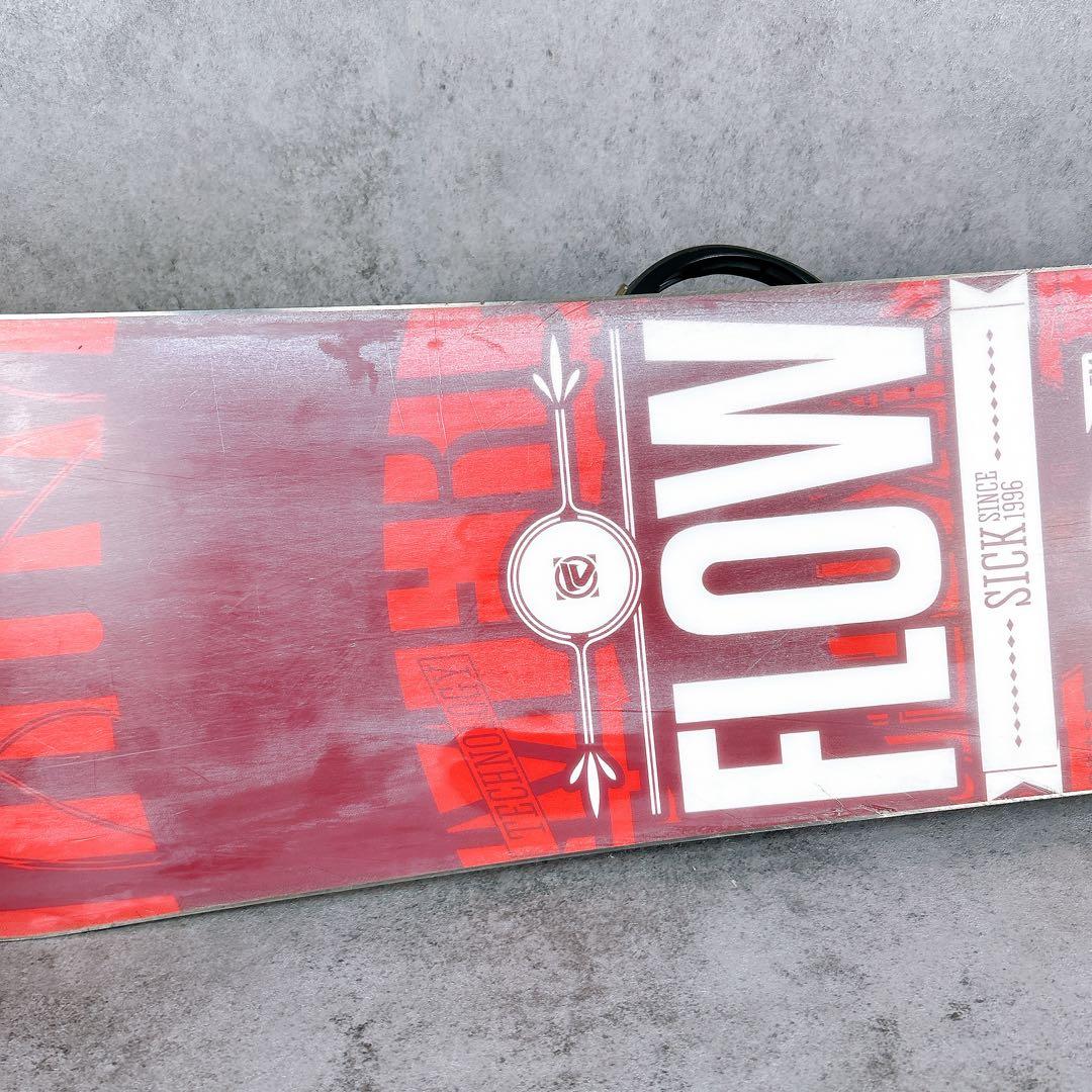 FLOWフロウ150センチ×FLUXバイン2点セット メンズスノーボード