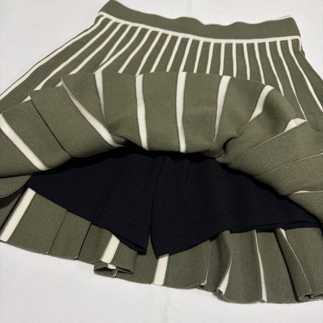 韓国ゴルフウェア ニット セットアップ