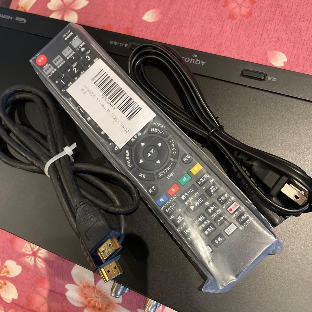 SHARP BD-NS520 12倍録 500GB 新リモ等付フル装備　完動品！