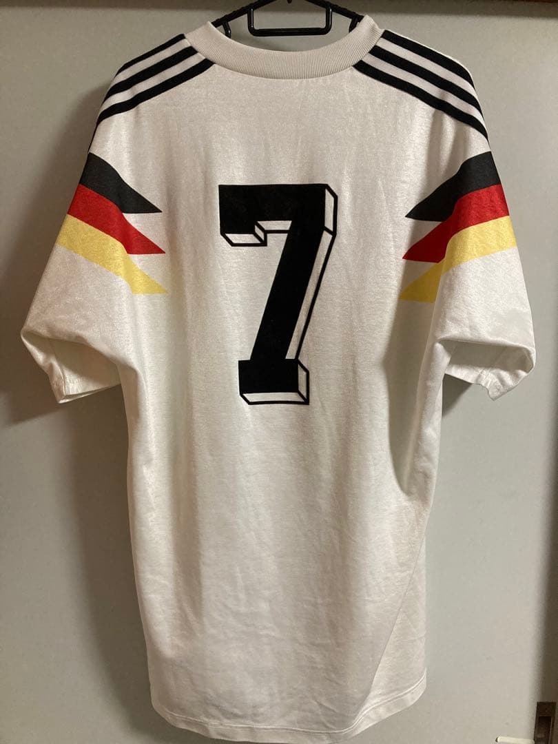 アディダス サッカー 西ドイツ代表 ユニフォーム 1990年 ワールド