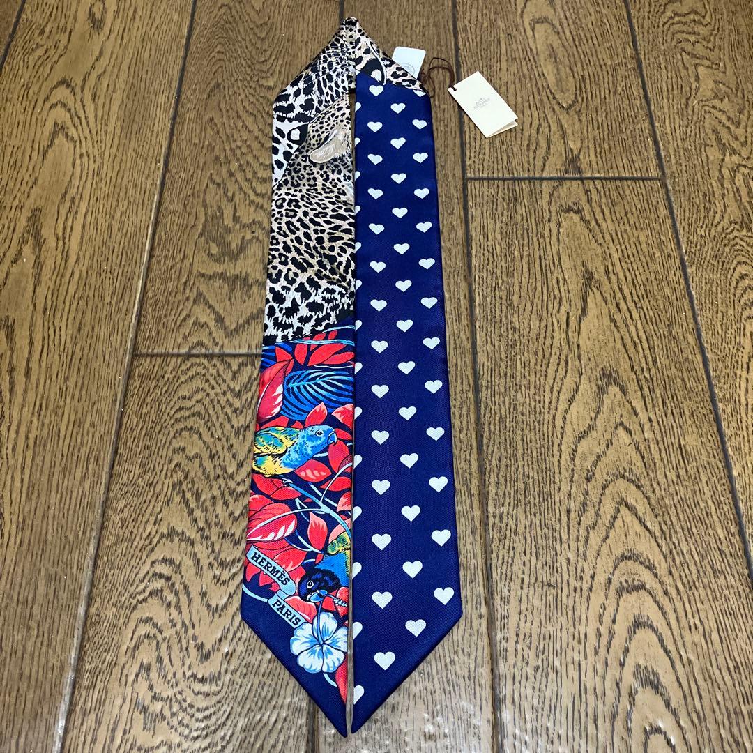 エルメス　ツイリー　未使用品レア柄❣️ 「ジャングルラブラブ」