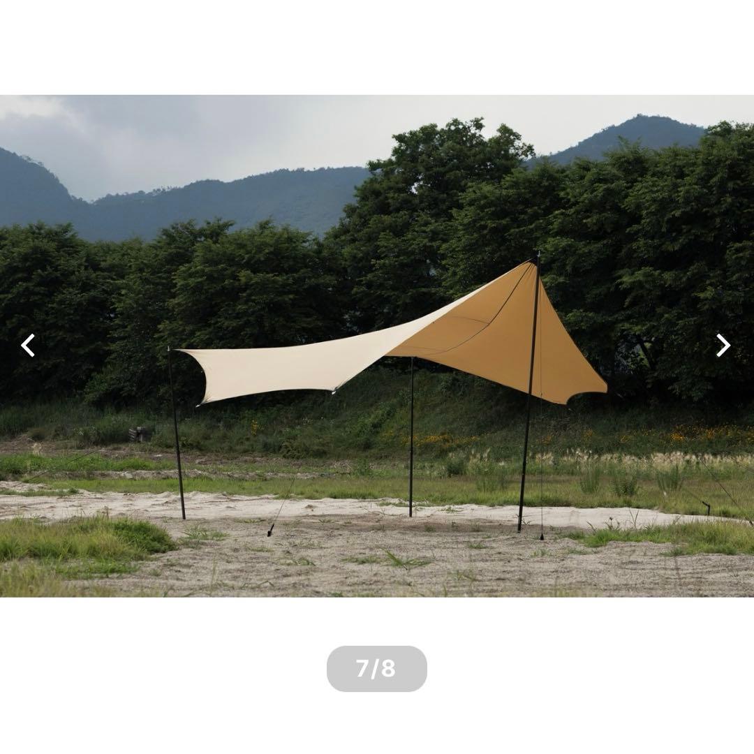 groundcover ヘキサタープ 7SIDES ホワイト