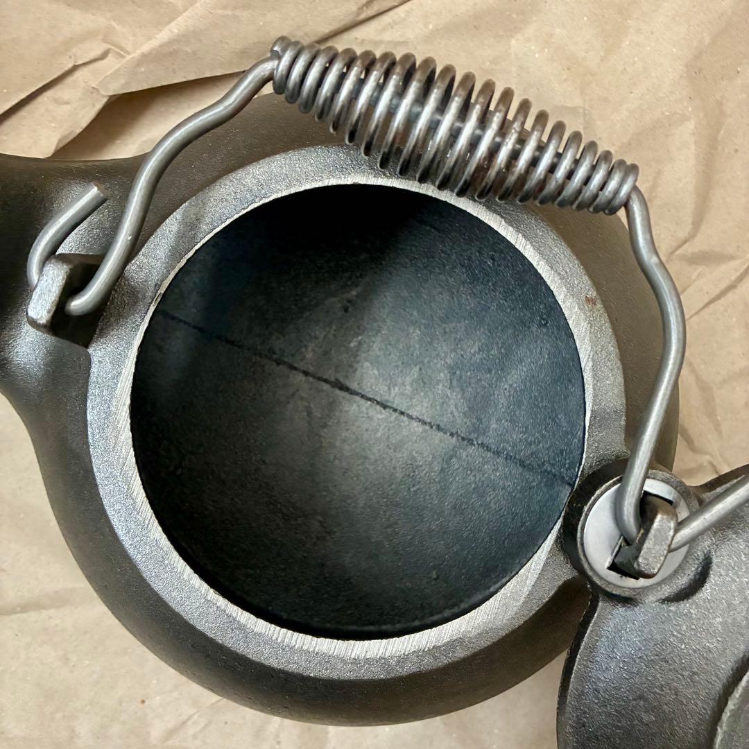 □未使用デッドストック品□LODGE 鋳鉄製ケトル□元箱付き□スチーマー