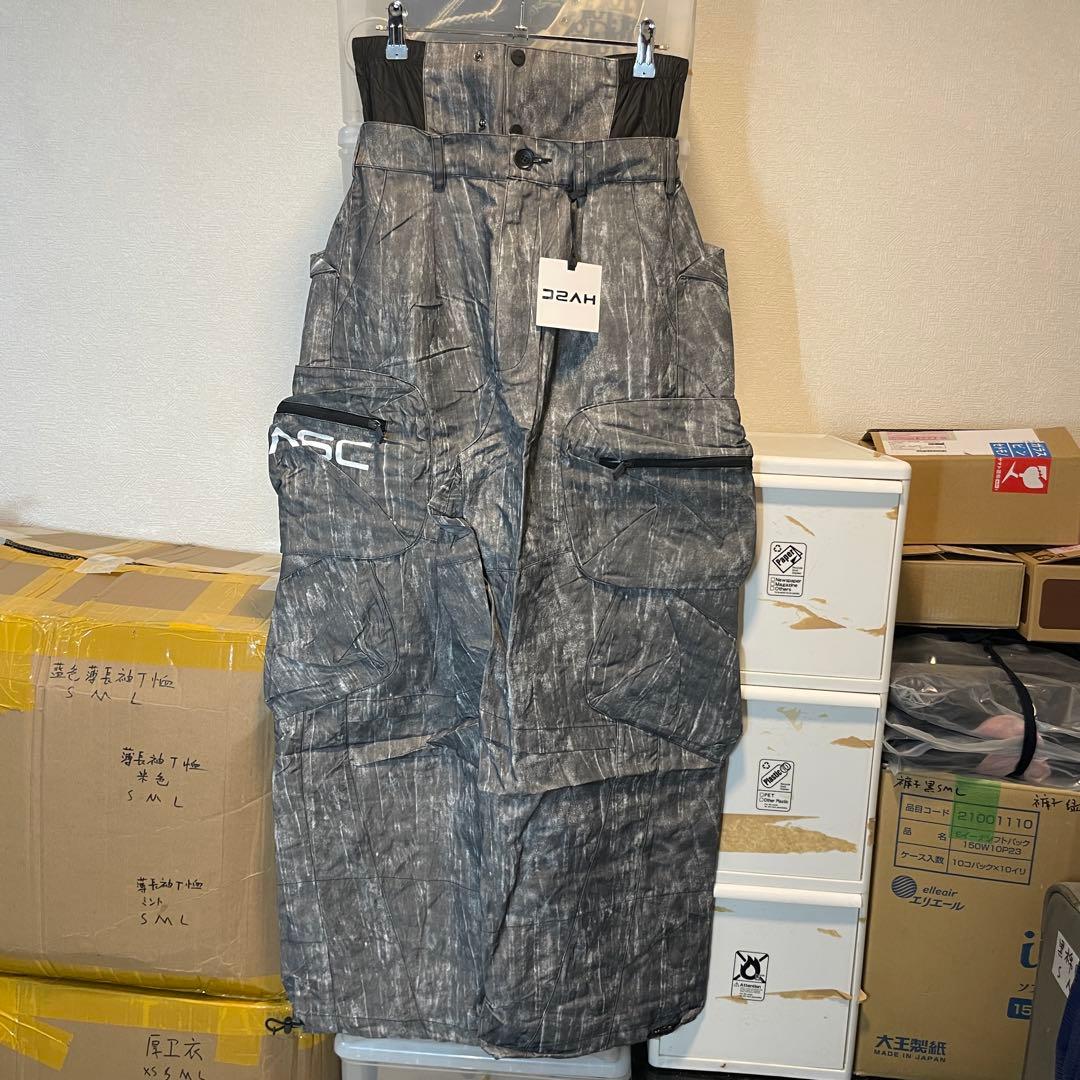 スキーウェア 花柄 S 男女兼用