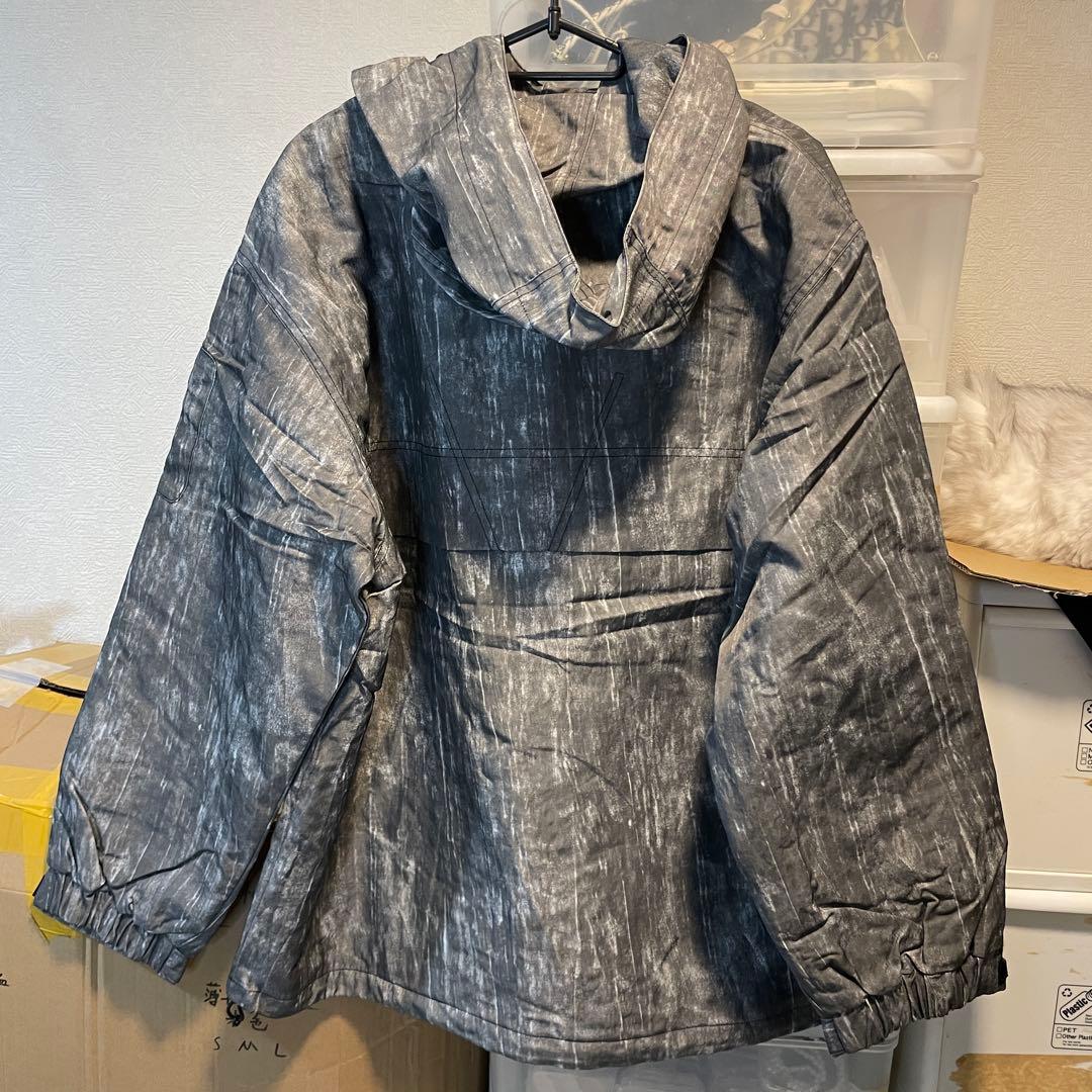 スキーウェア 花柄 S 男女兼用