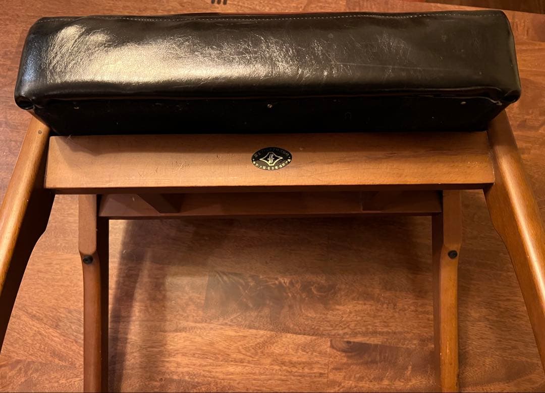 富士ファニチア　オットマン　スツール　ミッドセンチュリー　北欧　難あり