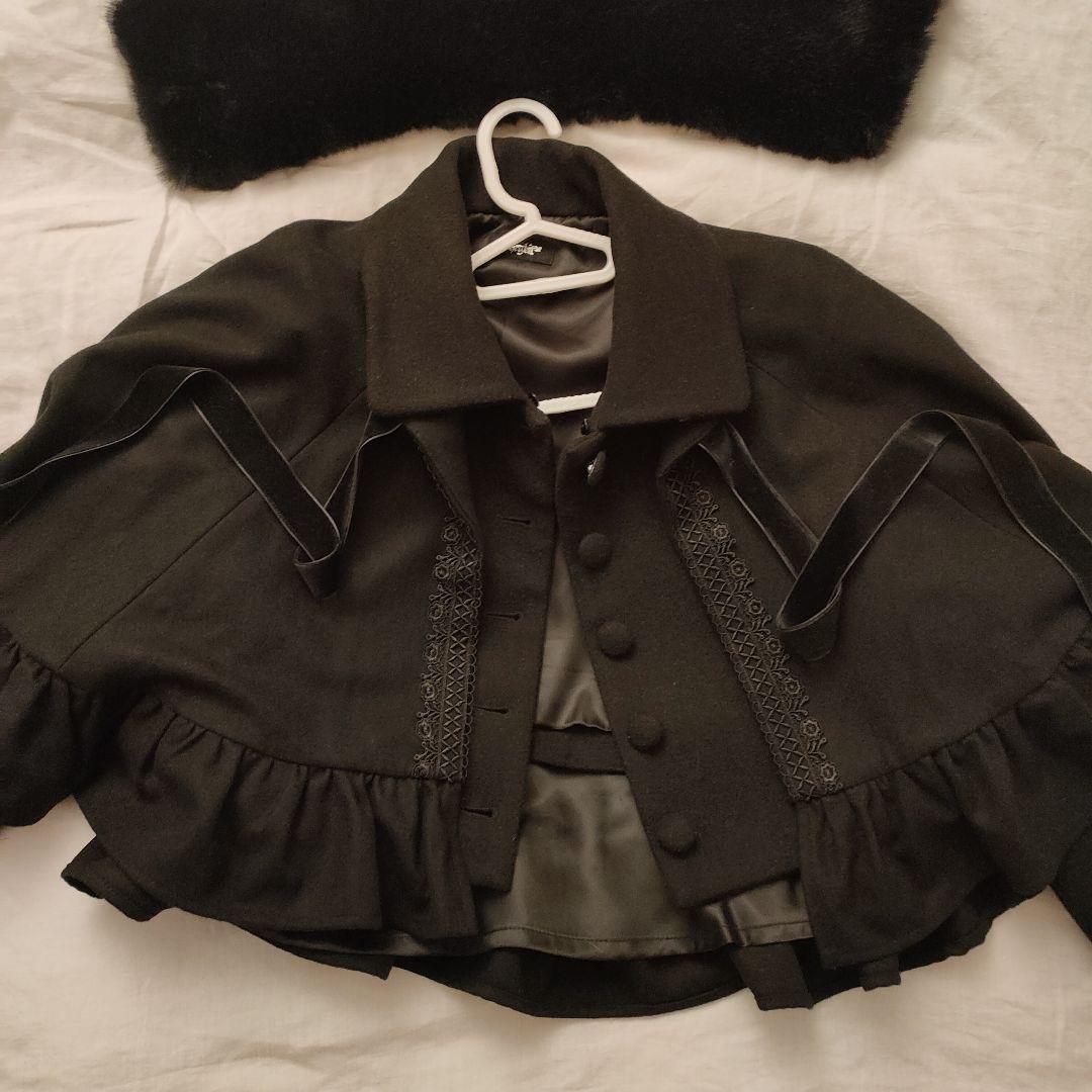 Sheglit ショートコートGretel ブラック