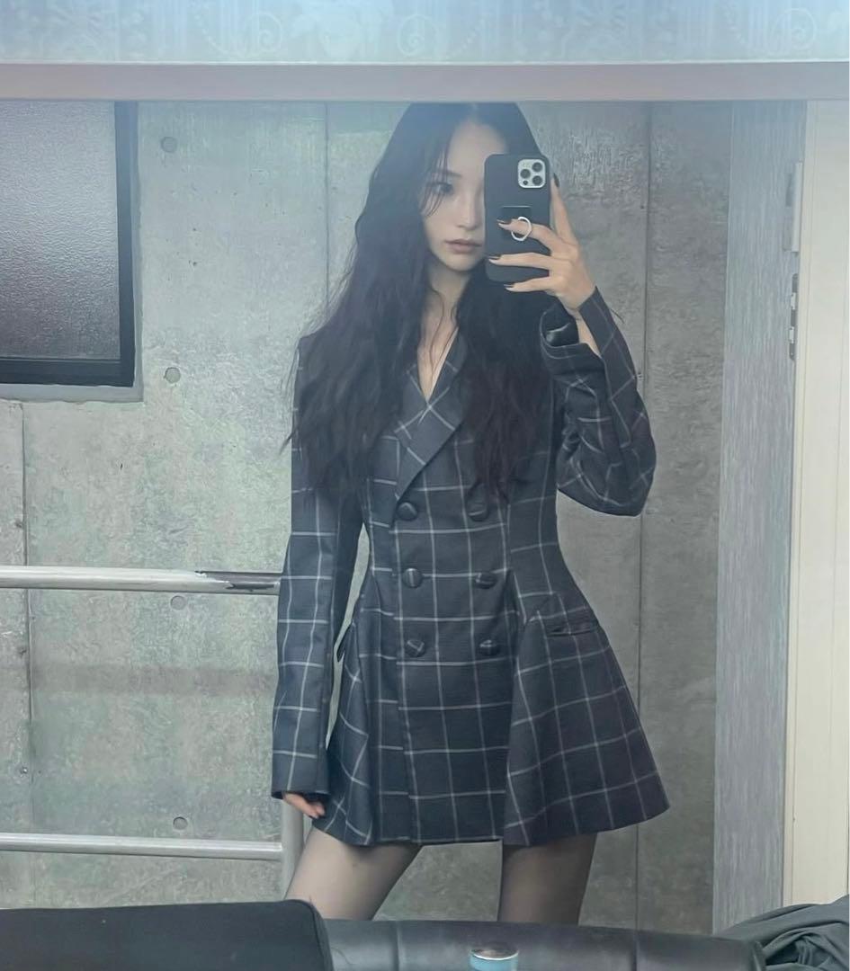 meltthelady thick belt jacket onepiece - メルカリ