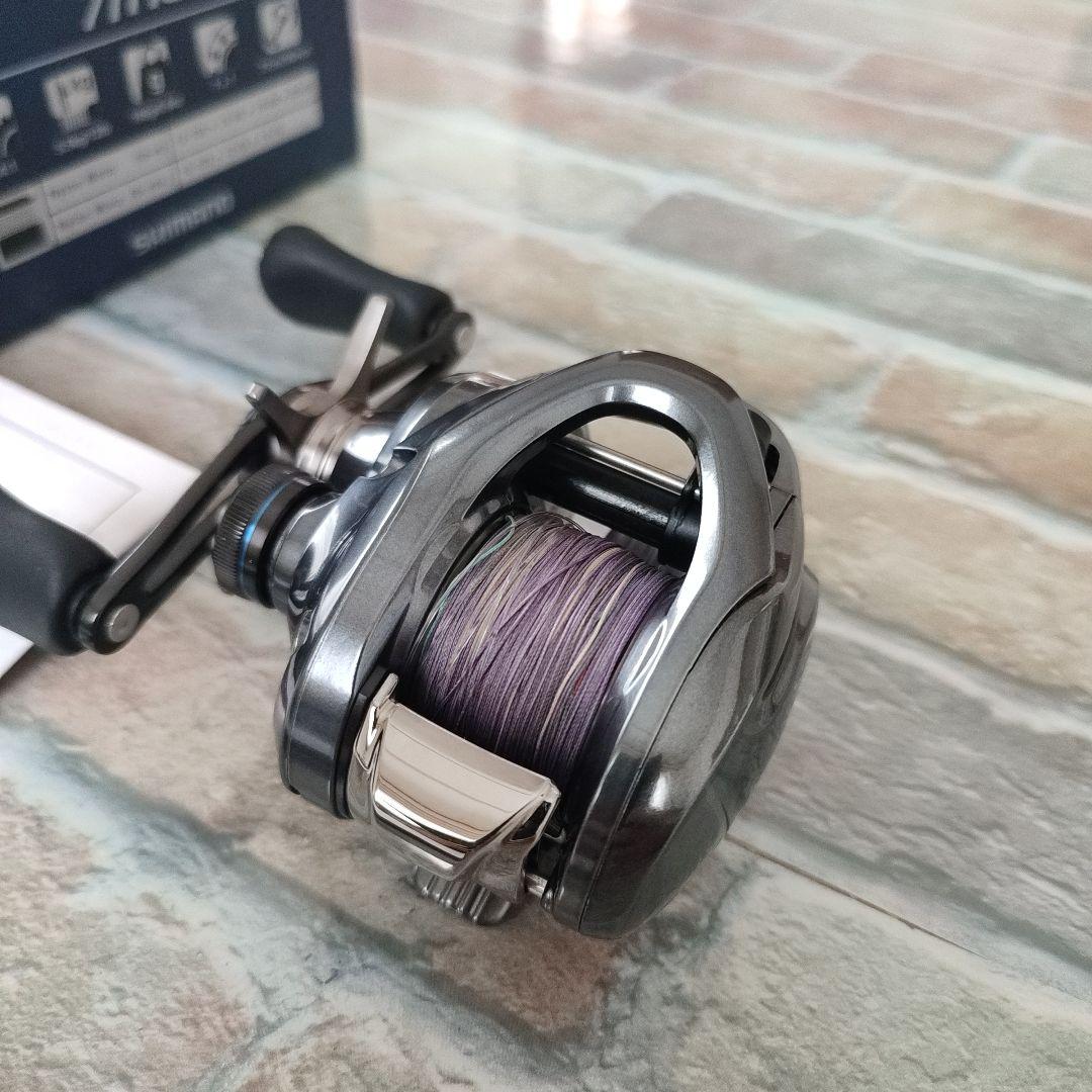 使用一回のみ■シマノ 22SLX DC XT 71HG　極美品　ライン付き