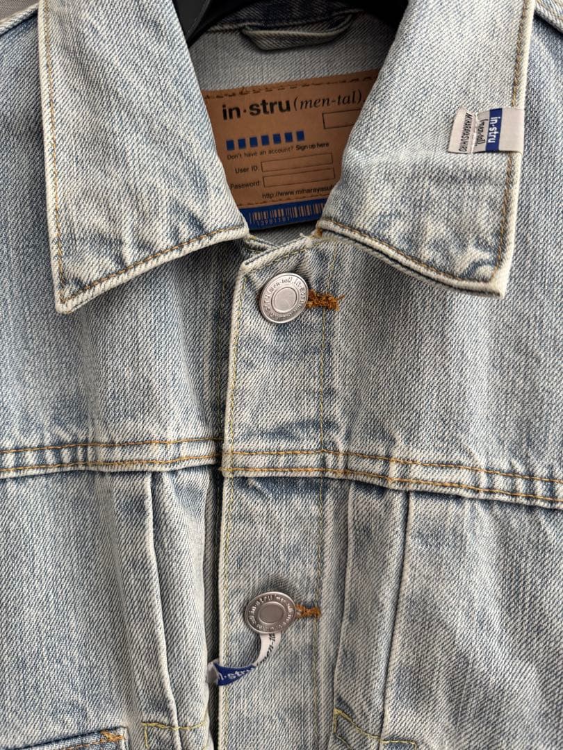 MIHARA YASUHIRO instrumental デニムジャケット 46