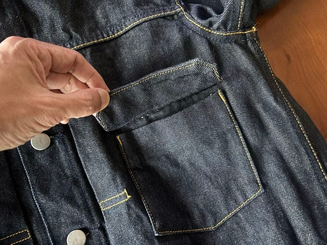 Jeanik / デニム ジャケット 2ndタイプ　Mサイズ