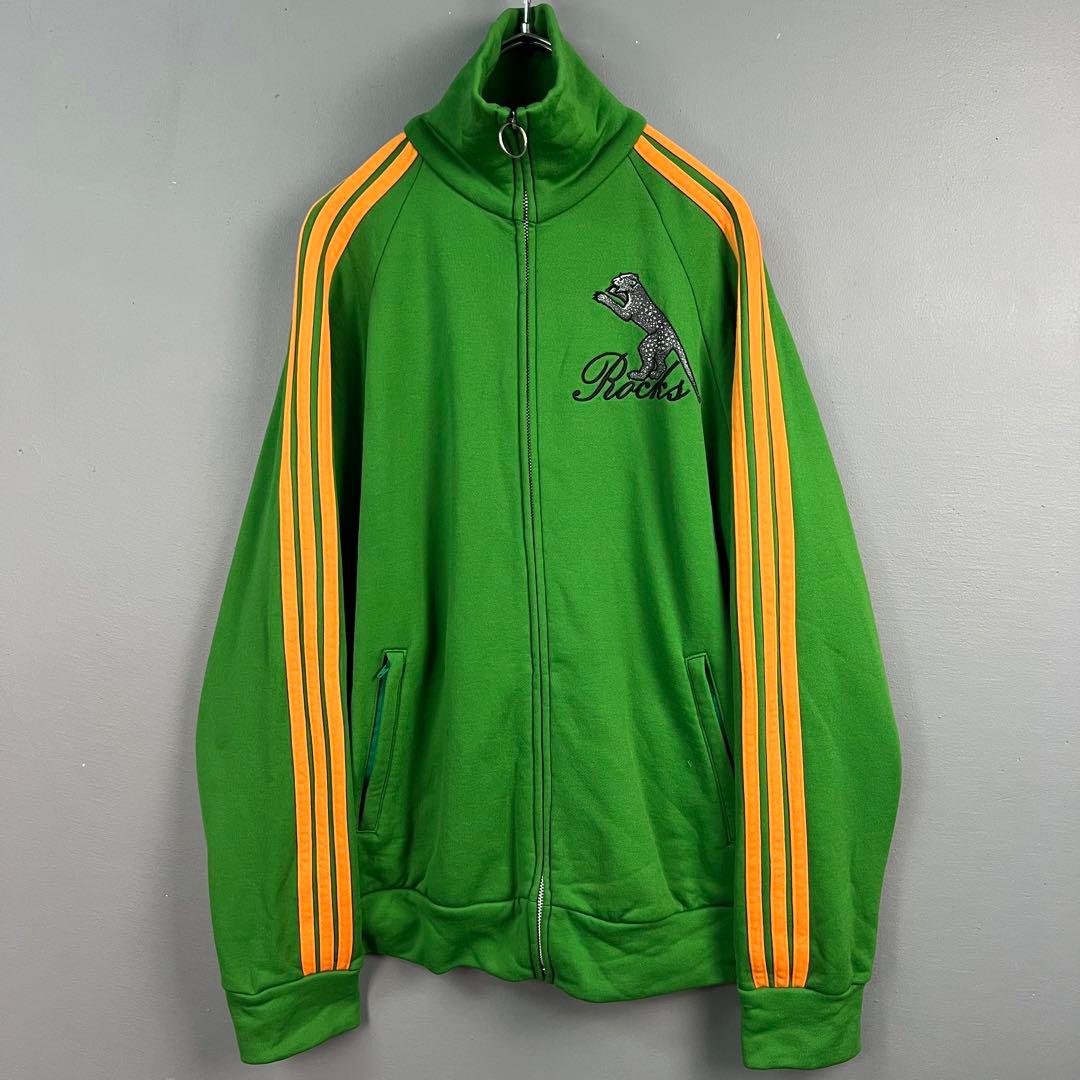 日本製 OZONE ROCKS オゾンロックス ジャージ ジャケット グリーン