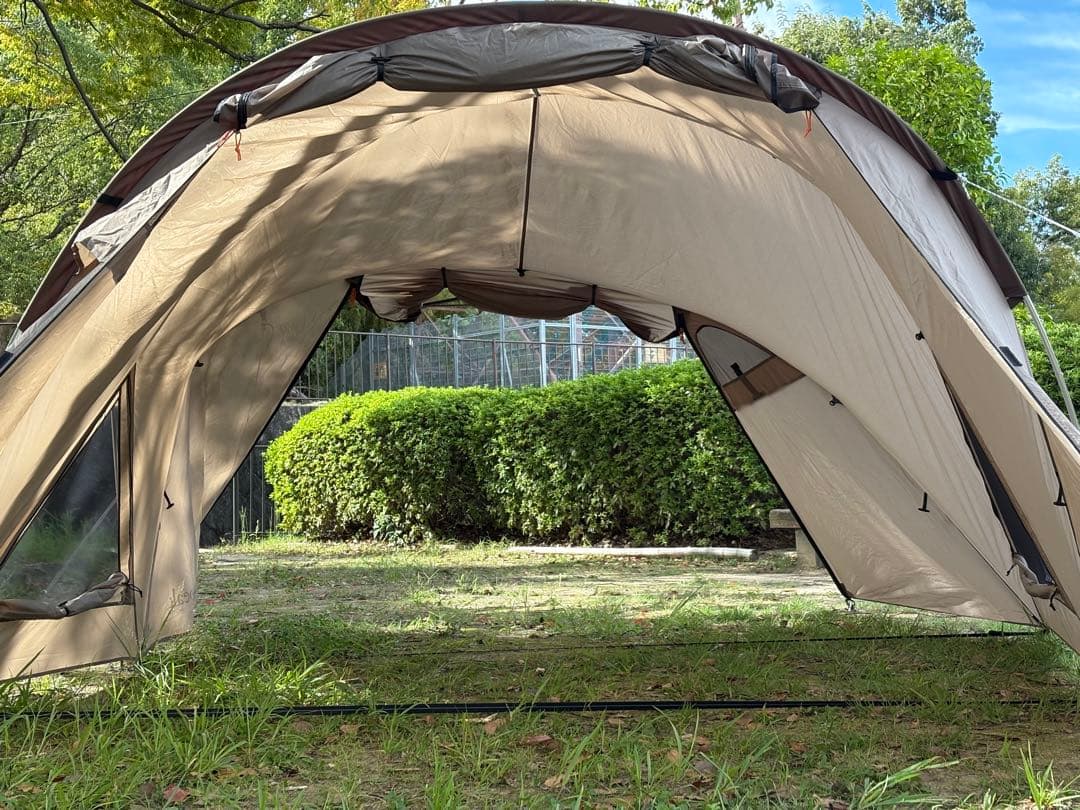 39800円からお値下げ⭐︎ peak ランドネストドームM タープ付き
