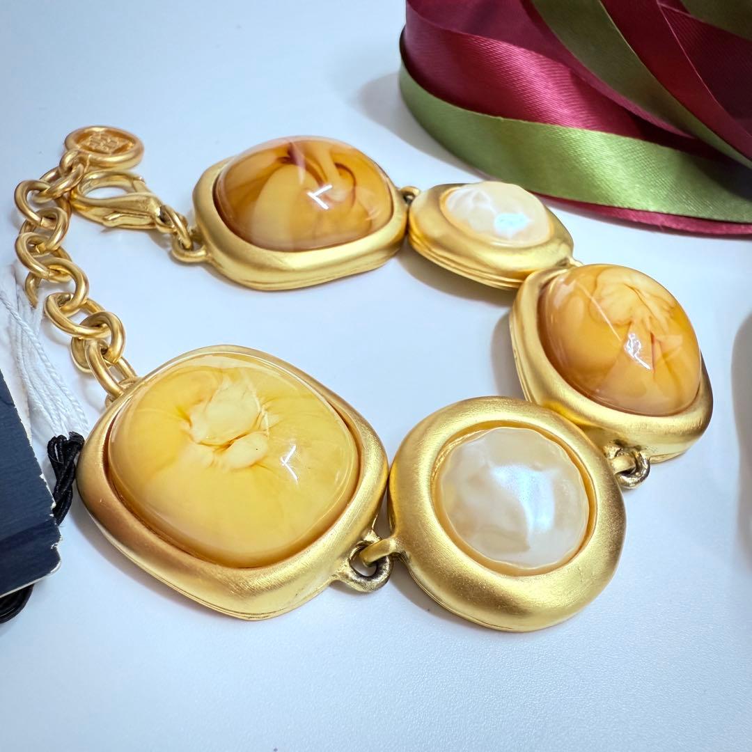 【超希少】新品未使用GIVENCHY ジバンシ　ゴールド　ブレスレット　重厚