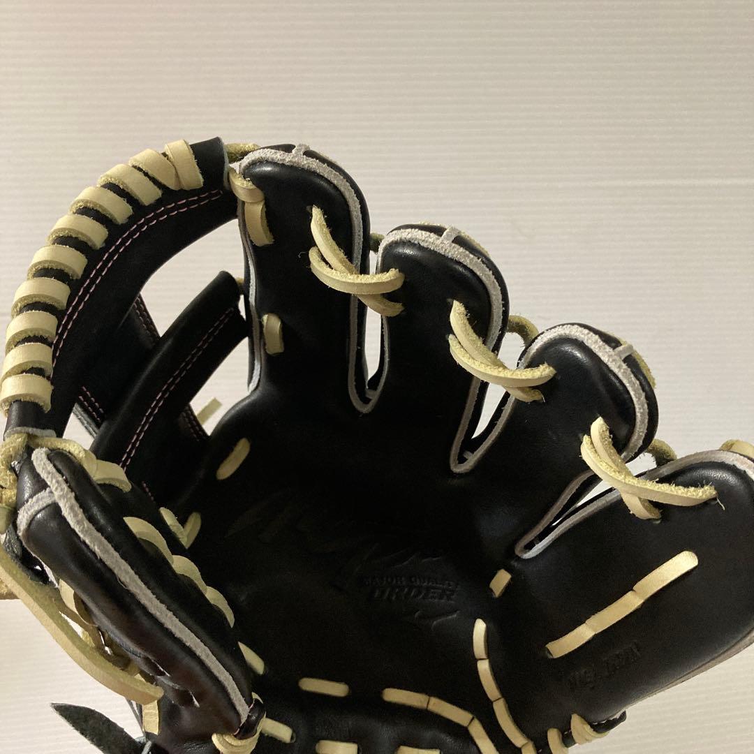 硬式グローブ ミズノプロ 内野手用 オーダーグラブ HAGA JAPAN