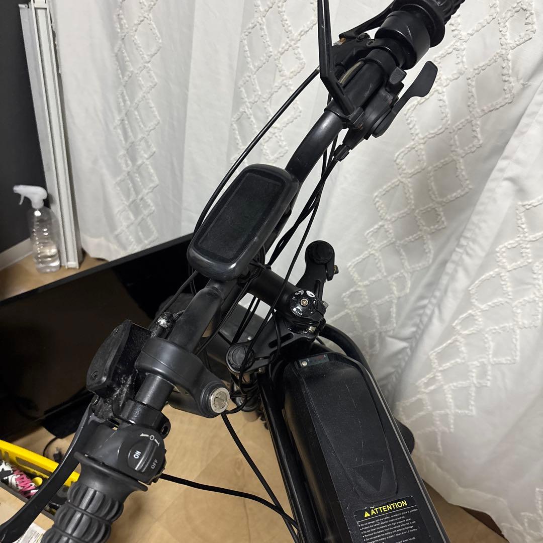 電動アシスト自転車 ブラック　ジャンク