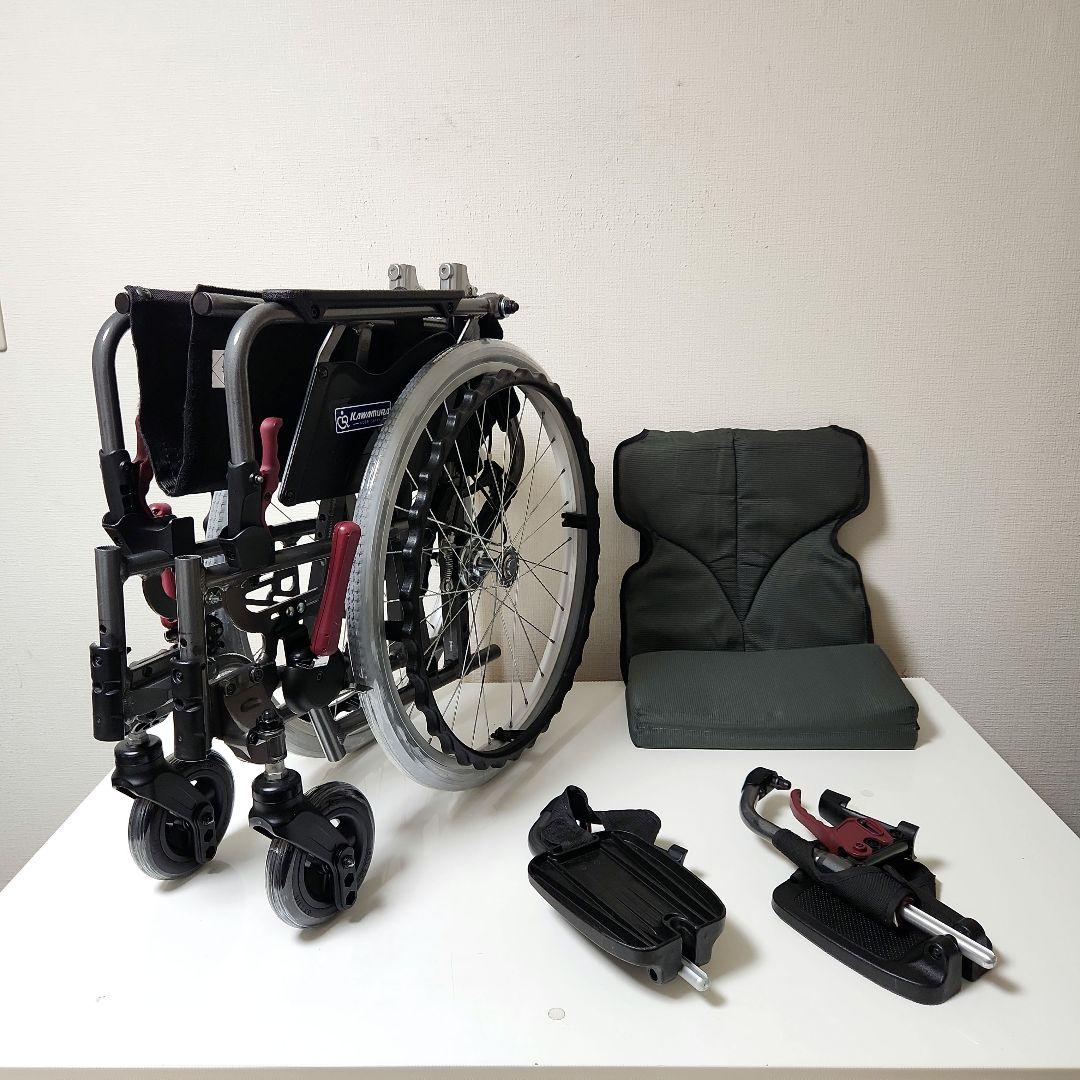 カワムラサイクル　自走用　多機能　ノーパンクタイヤ　車椅子　KMD-B22