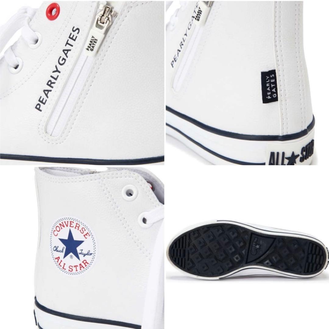 パーリーゲイツ×コンバース　スパイクレスシューズHI 24.0cm