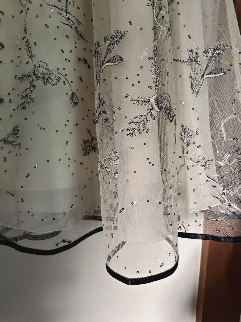 バリエーションチュールフレアスカート セルフォード