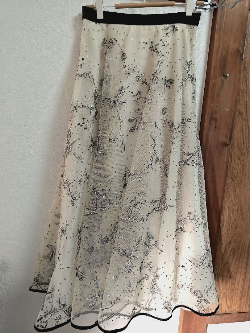 バリエーションチュールフレアスカート セルフォード