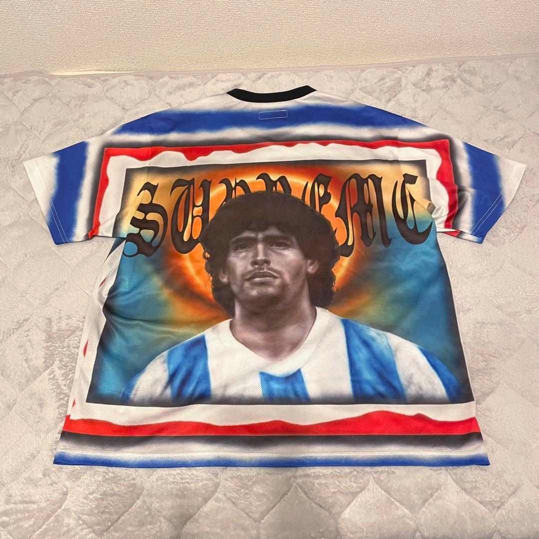 トップス Supreme Maradona Soccer Jersey