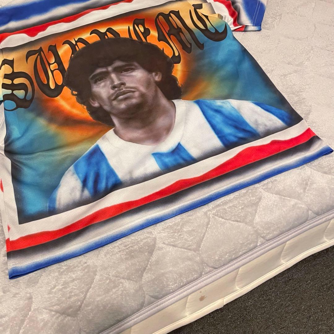 トップス Supreme Maradona Soccer Jersey