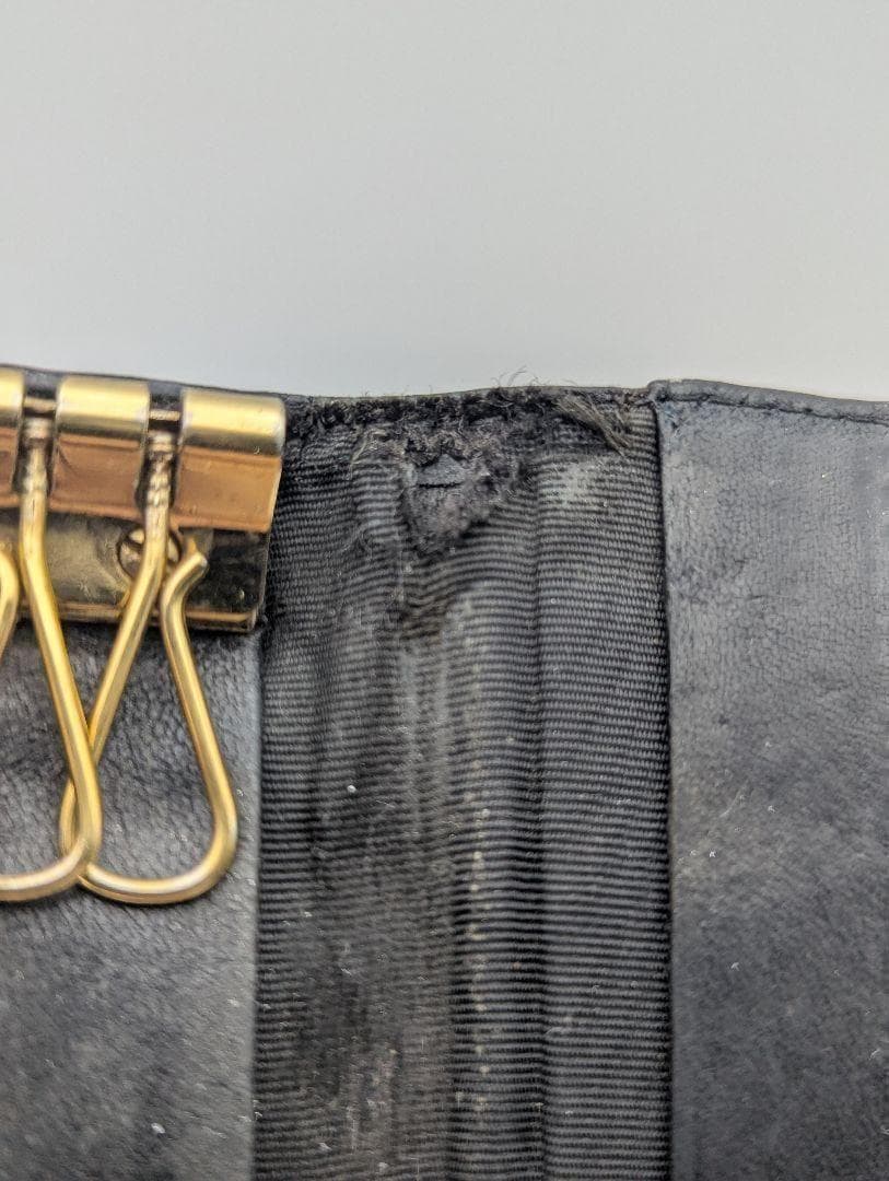 【美品】シャネル キーケース ６連 キャビアスキン ココマーク CHANEL