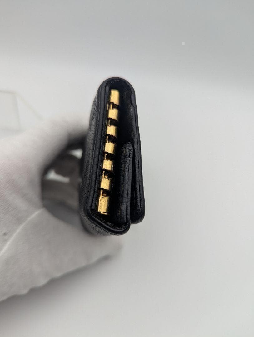 【美品】シャネル キーケース ６連 キャビアスキン ココマーク CHANEL