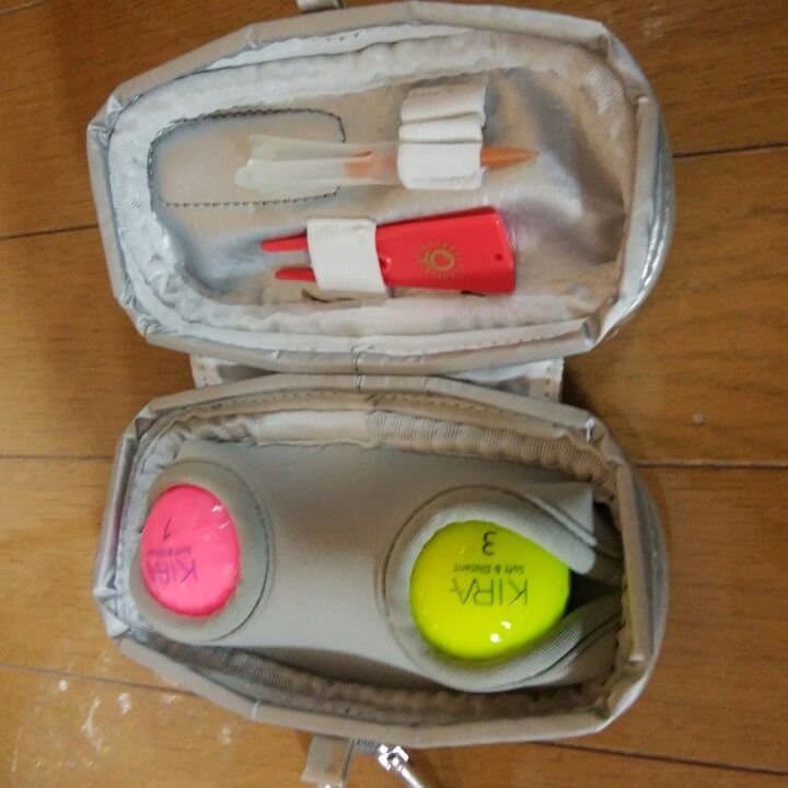 ゴルフキャディバッグ　シューズケース、バッグ付き