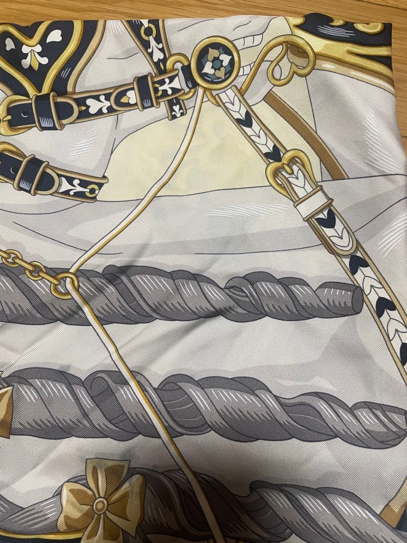 HERMES アルネドゥクール　カレ90