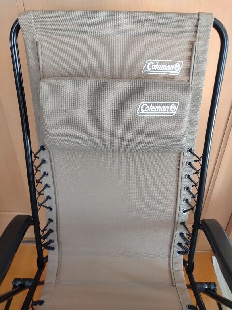Coleman インフィニティチェア ベージュ 2脚セット