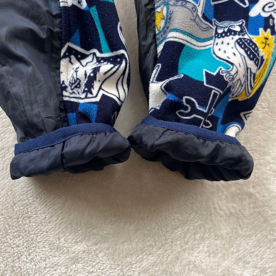 ●カステルバジャックスポーツ　ゴルフ　キャンプ柄 フリース ブルゾン　ジャケット